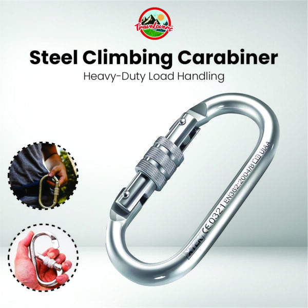 Steel Climbing Carabiner