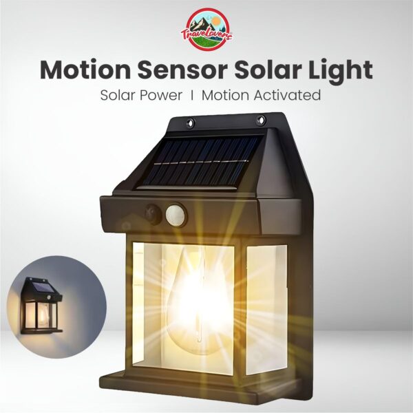 motion sensor solar light