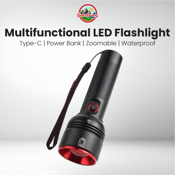Travelovers Hub Multifunctional Led Flashlight