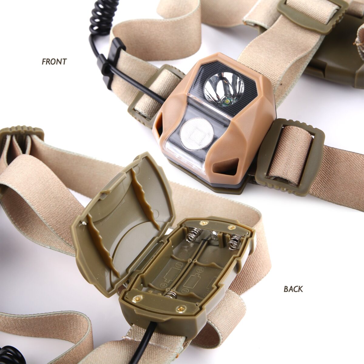 head lamp with cells