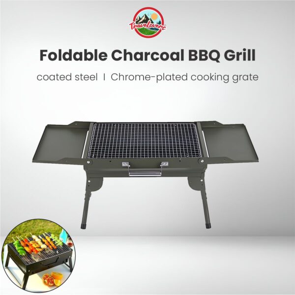 BBQ grill dark green