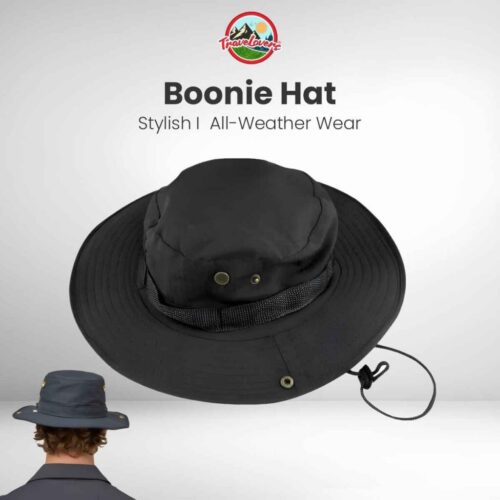 Premium Outdoor Boonie Hat – Sun Protection for Hiking, Camping