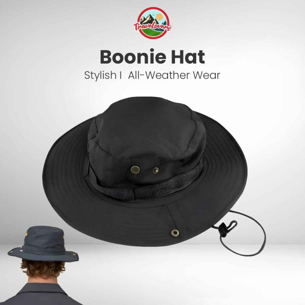 Premium Outdoor Boonie Hat – Sun Protection for Hiking, Camping
