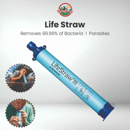 LifeStraw Water Filter – BPA-Free Survival Tool for Camping, Travel